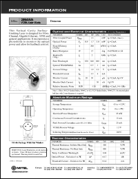 datasheet for 2B455 by 