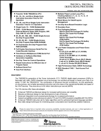 datasheet for TMS320C52PZA100 by Texas Instruments