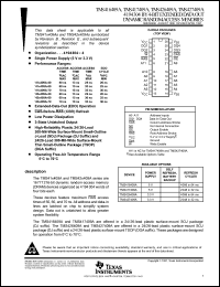 datasheet for TMS427409ADGA-50 by 