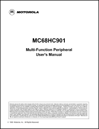 datasheet for MC68HC901FN by Motorola