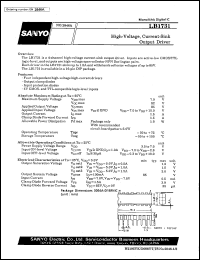 datasheet for LB1731 by SANYO Electric Co., Ltd.