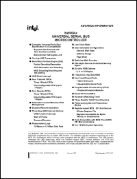 datasheet for N83930AE4 by Intel Corporation