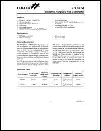 datasheet for HT7611A by Holtek Semiconductor Inc.