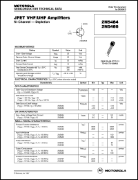 datasheet for 2N5486 by ON Semiconductor