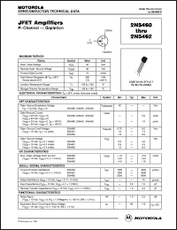 datasheet for 2N5460 by ON Semiconductor