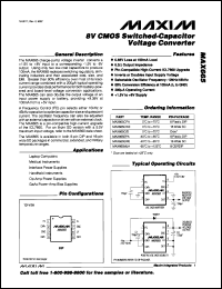 datasheet for MAX4455ECQ by Maxim Integrated Producs
