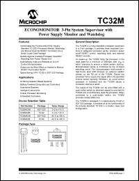 datasheet for TC32MCZB by Microchip Technology, Inc.