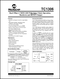 datasheet for TC1306R-BDVUATR by Microchip Technology, Inc.