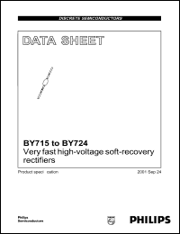 datasheet for BY723 by Philips Semiconductors