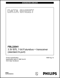 datasheet for FBL22041BB by Philips Semiconductors