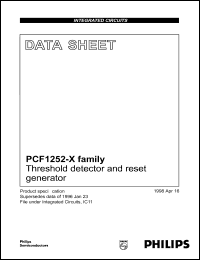 datasheet for PCF1252-2P by Philips Semiconductors