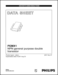 datasheet for PEMX1 by Philips Semiconductors