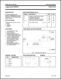 datasheet for PIP3117-B by Philips Semiconductors