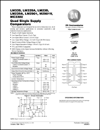 datasheet for LM239D by ON Semiconductor