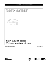 datasheet for BZG01-C11 by Philips Semiconductors