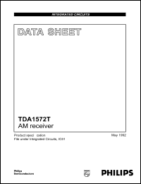 datasheet for TDA1572T by Philips Semiconductors