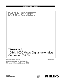 datasheet for TDA8776AK by Philips Semiconductors