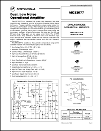 datasheet for MC33077D by ON Semiconductor