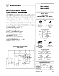 datasheet for MC33078D by ON Semiconductor