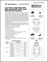 datasheet for MC33182D by ON Semiconductor