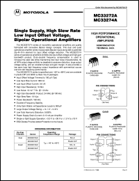 datasheet for MC33272AD by ON Semiconductor