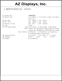 datasheet for AGM3224E-RL-BBD-T by 