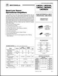 datasheet for LM324D by ON Semiconductor