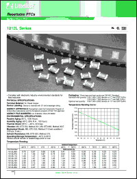 datasheet for 1812L050 by 