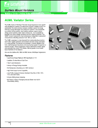 datasheet for V18AUMLA1206H by 