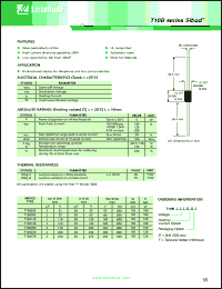 datasheet for T10B200B by 