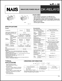 datasheet for DK1a-L2-6V by 