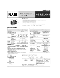 datasheet for HE1aN-SW-AC120V by 