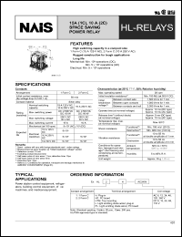 datasheet for HL1HP-AC240V by 