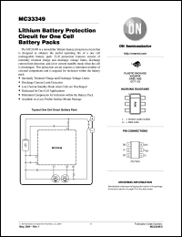 datasheet for MC33349N-3R1 by ON Semiconductor