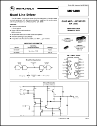 datasheet for MC1488D by ON Semiconductor