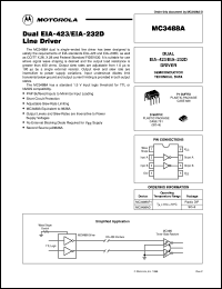 datasheet for MC3488AD by ON Semiconductor