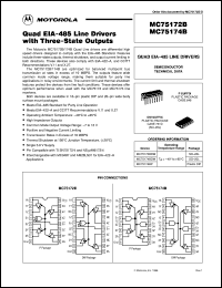 datasheet for MC75174BDW by ON Semiconductor