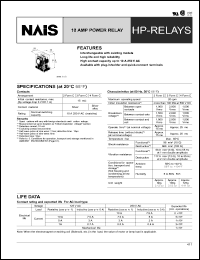 datasheet for HP2-TM-DC110V by 