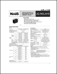 datasheet for JQ1a-B-12V by 