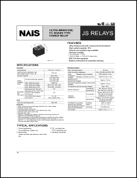 datasheet for JS1a-18V by 