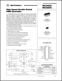 datasheet for MC33025P by ON Semiconductor