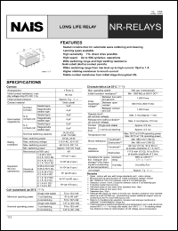 datasheet for NR-SL2D-42V by 