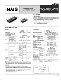 datasheet for TQ2H-2M-24V by 