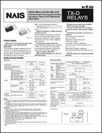 datasheet for TXD2-H-6V by 