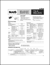 datasheet for TXS2-24V-X by 