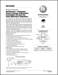 datasheet for MC33260P by ON Semiconductor