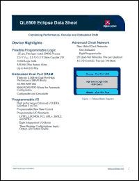 datasheet for QL6500-7PS484M by 