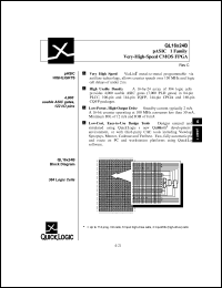 datasheet for QL16x24B-1CG144I by 