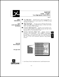 datasheet for QL8x12B-2PF100C by 