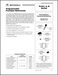 datasheet for TL431BIP by ON Semiconductor